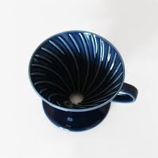 Hario V60-02 Ceramic - Indigo Blue